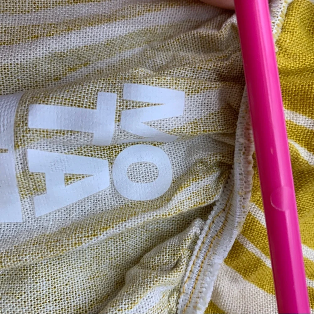 Chic Yellow and White Striped Camisole - Picture 4 of 4